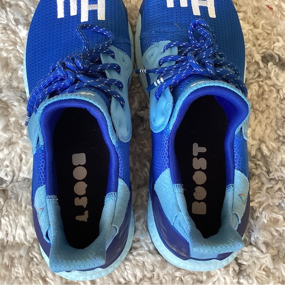 Pharrell Williams Human Race newish royal blue size 10 - Picture 6 of 7
